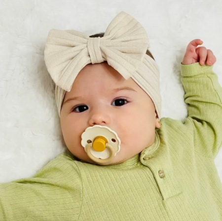 Emma Beige Bow [1]