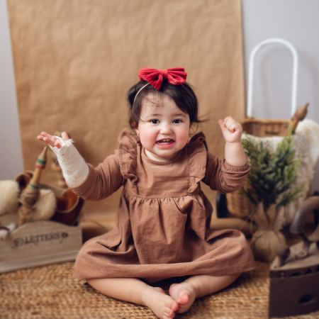 Karo Burnt Red Bow [2]