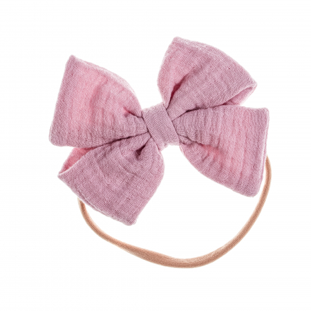 Bentițe - Lina Old Pink Bow
