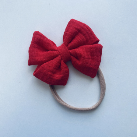 Bentițe - Lina Red Bow