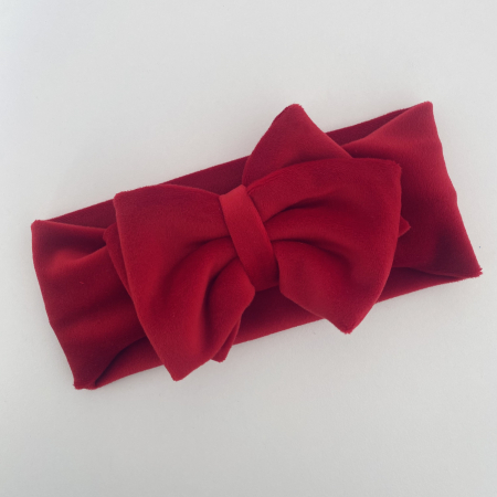 Velvet Collection - Sofia Royal Old Red Bow