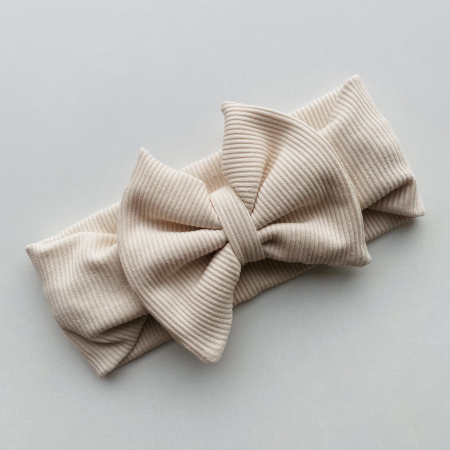Audrey Collection - Audrey Light Beige Bow