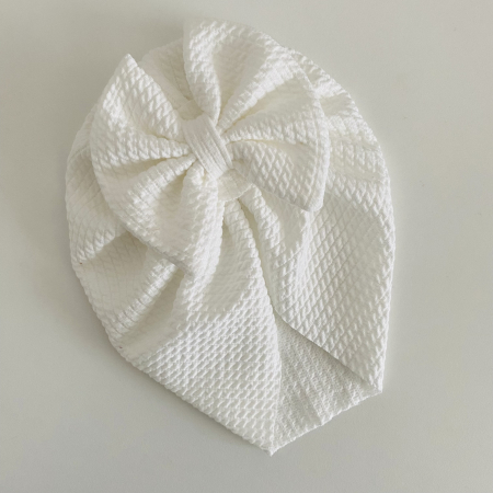 GRACE Collection - Turban Agnes White