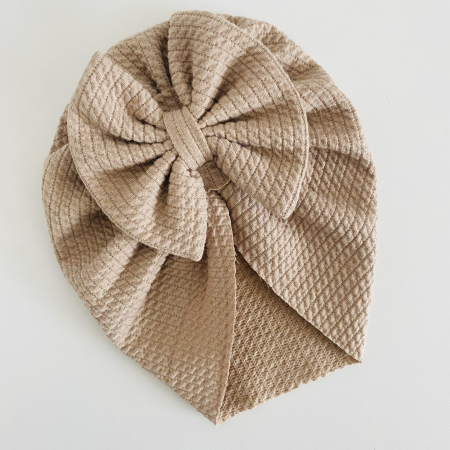 GRACE Collection - Turban Agnes Dark Beige