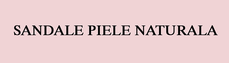 Sandale piele naturala