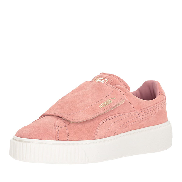 Puma Pantofi sport Suede Platform Strap Wn s din piele intoarsa