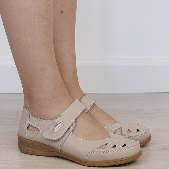 Balerini piele naturala Anisoara nude M4 [6]