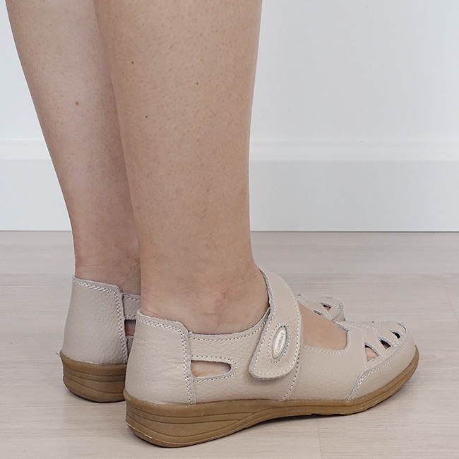 Balerini piele naturala Anisoara nude M4 [5]