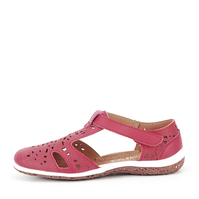 Balerini rosii din piele naturala CXWL2118 M5 [2]