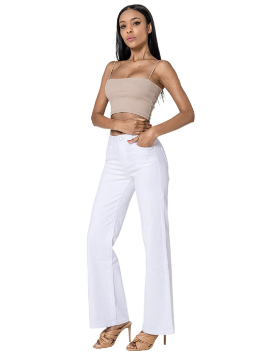 Blugi albi dama Evazati Nina Carter P080-10 M10 [2]