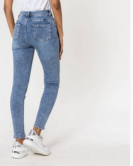 Blugi abastri Push-up Skinny Nina Carter P505-21 M8 [5]
