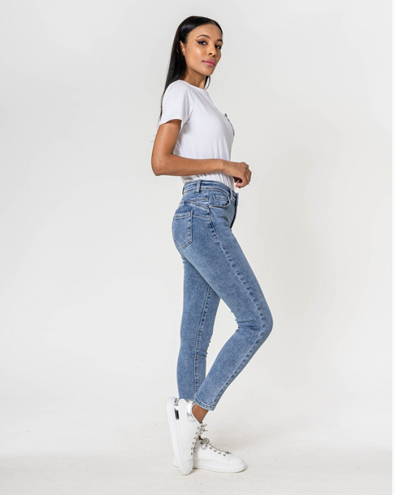 Blugi abastri Push-up Skinny Nina Carter P505-21 M8 [3]