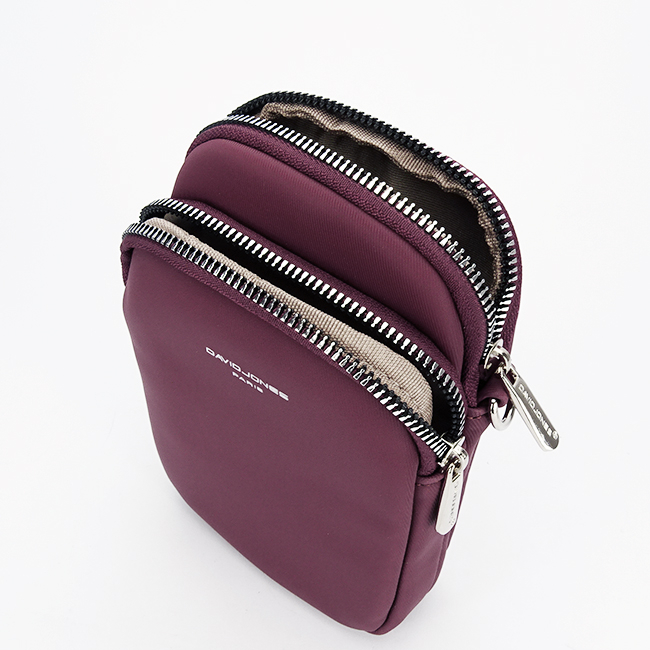 Borseta bordeaux crossbody David Jones Paris CM6906 M0 [8]