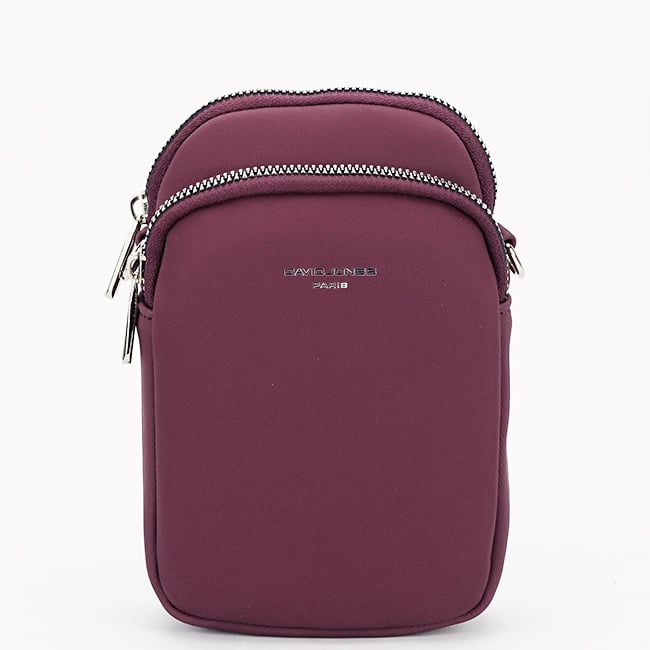 Borseta bordeaux crossbody David Jones Paris CM6906 M0