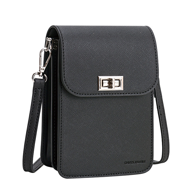 Borseta crossbody David Jones Paris CM6986 07 Negru [2]