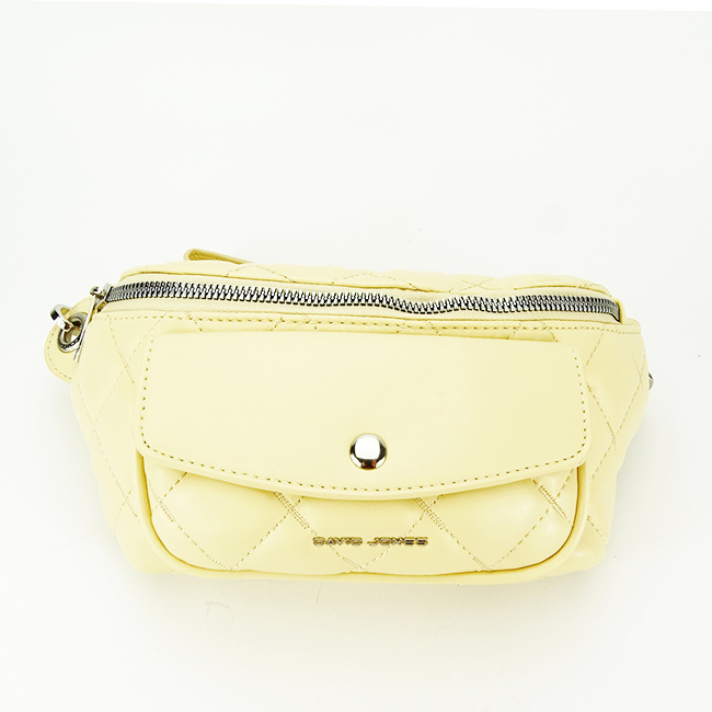 Borseta David Jones Paris, 6740-2 14, 12.5x21x7 cm, Galben [4]