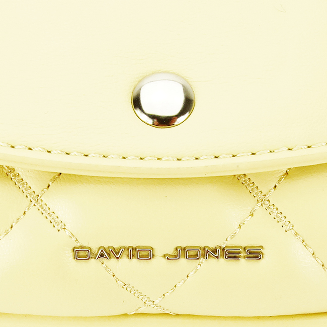 Borseta David Jones Paris, 6740-2 14, 12.5x21x7 cm, Galben [8]