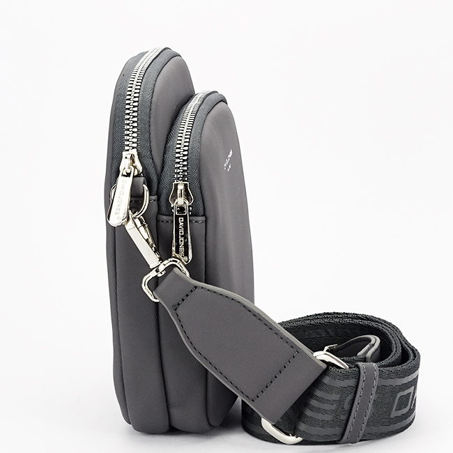 Borseta gri inchis crossbody David Jones Paris CM6906 M0 [4]