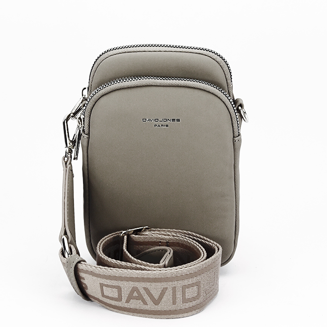 Borseta taupe crossbody David Jones Paris CM6906 M0 [3]