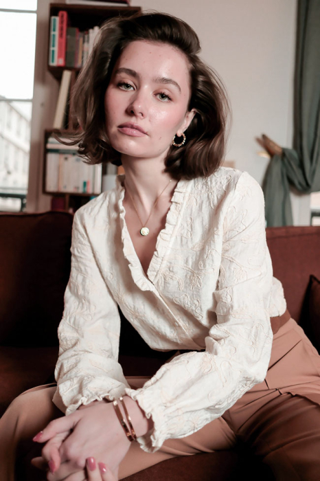 Camasa ivory din vascoza brodata 4861T M9 [5]