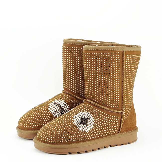 Cizme camel din piele naturala W8008 113 [4]