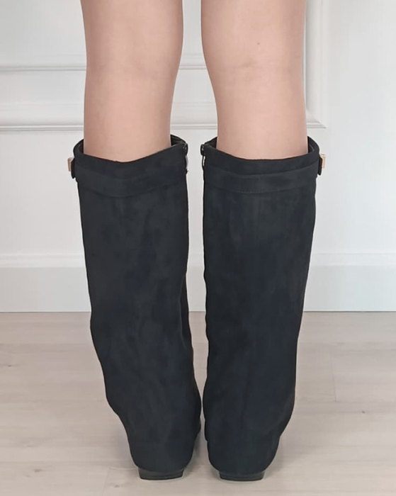 Cizme dama lungi negre 2596A-1 19 [4]