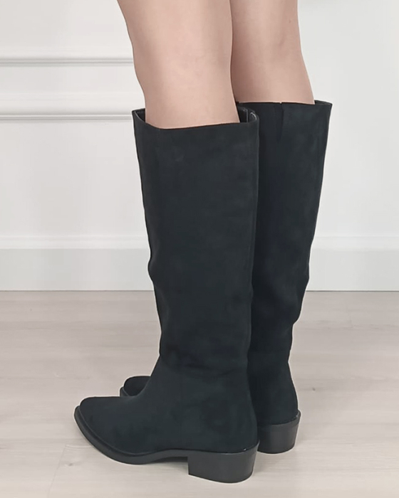 Cizme dama lungi negre 6502-1 110 [3]