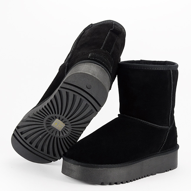 Cizme negre din piele naturala NN610 114 [7]
