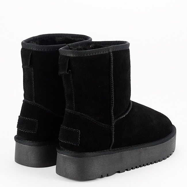 Cizme negre din piele naturala NN610 114 [5]