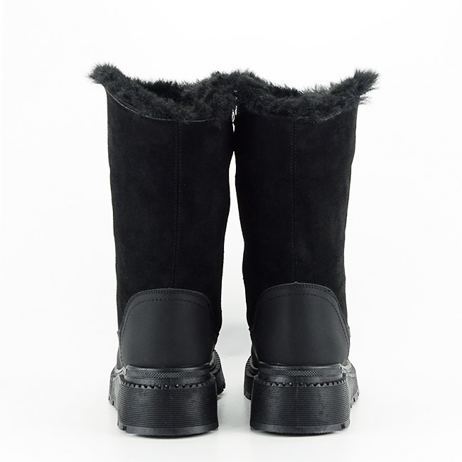 Cizme negre imblanite 21-Q71 111 [5]