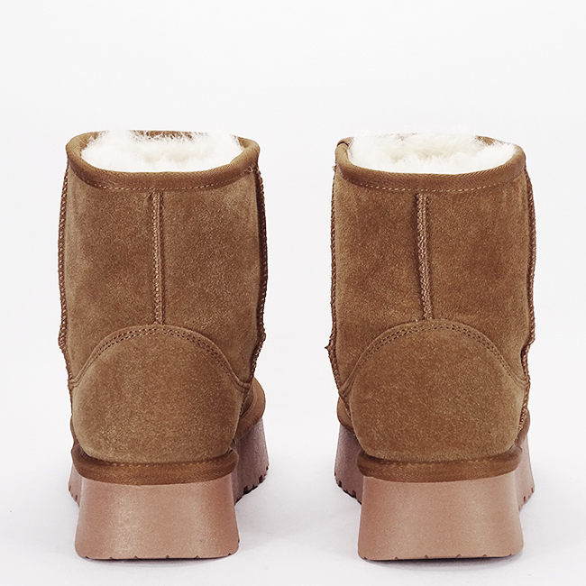 Cizme scurte camel din piele naturala W5825 110 [3]