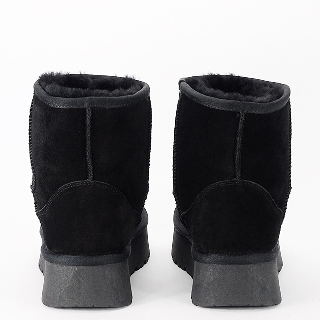 Cizme scurte negre din piele naturala W5825 110 [4]