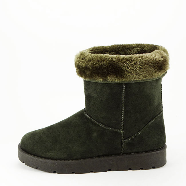 Cizme verde inchis imblanite F03 111 [7]