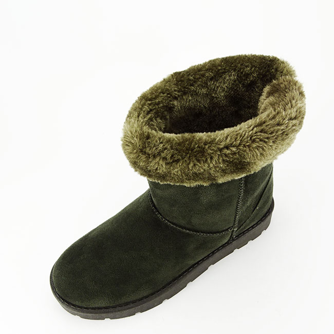Cizme verde inchis imblanite F03 111 [8]