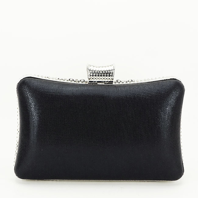 Clutch cu strasuri BYH-802 05 Negru [3]