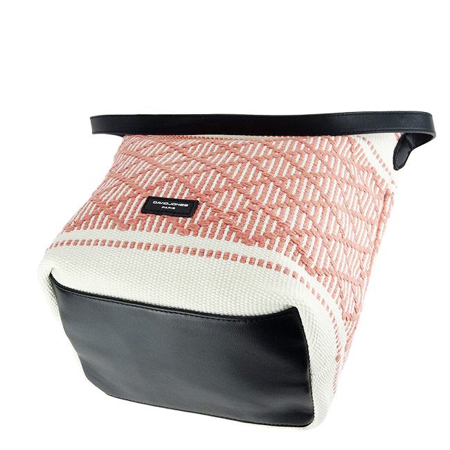 Geanta alba cu model traditional roz 6957-1 15 [6]