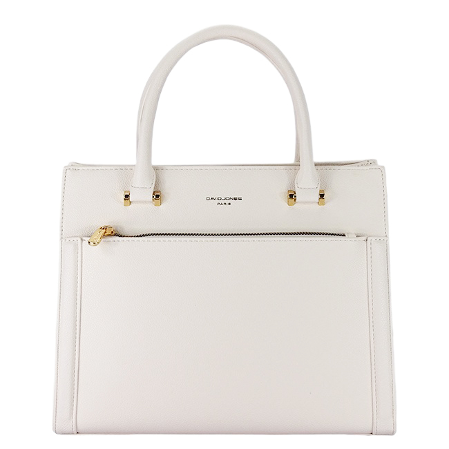 Geanta alba David Jones CM6994A 11