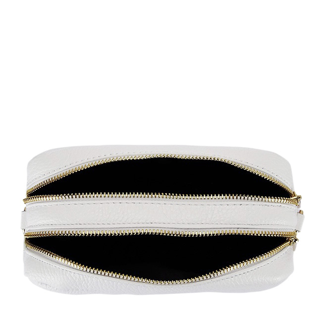 Geanta alba din piele naturala 8902 127 [6]