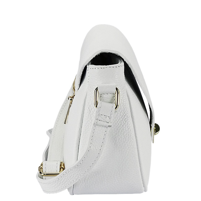 Geanta alba din piele naturala 8911 128 [4]