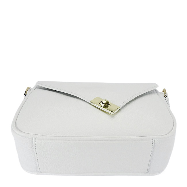 Geanta alba din piele naturala 8911 128 [6]