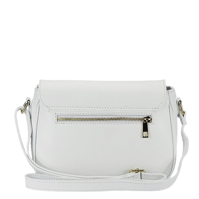 Geanta alba din piele naturala 8911 128 [5]