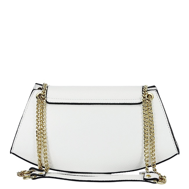 Geanta alb eleganta din piele naturala 1488 122 [6]