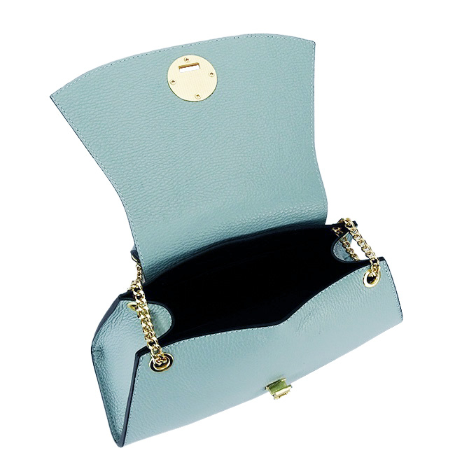 Geanta albastra eleganta din piele naturala 1488 122 [9]