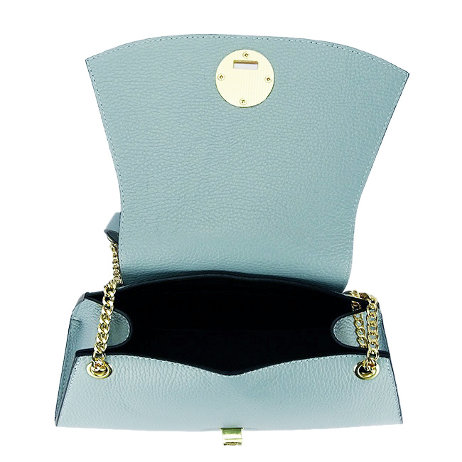 Geanta albastra eleganta din piele naturala 1488 122 [8]