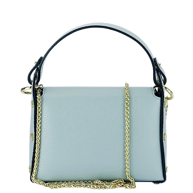 Geanta albastru deschis din piele naturala 1602 122 [7]