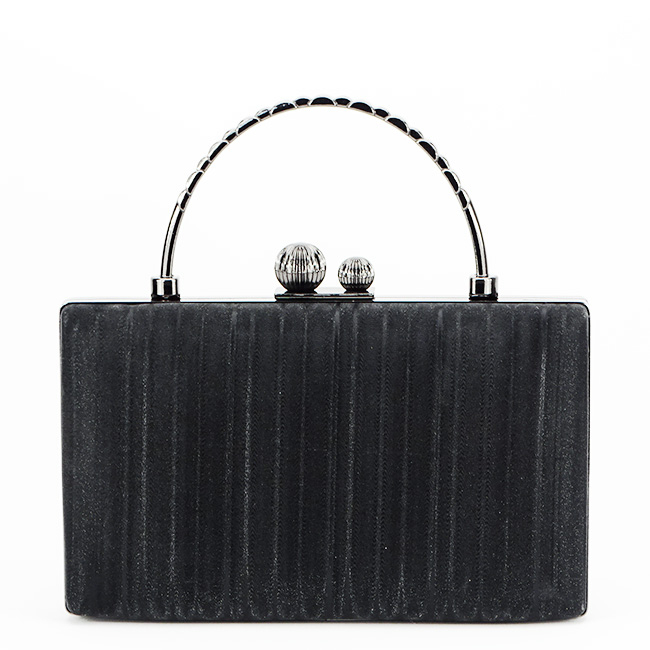 Geanta neagra, clutch cu maner BME-622 05