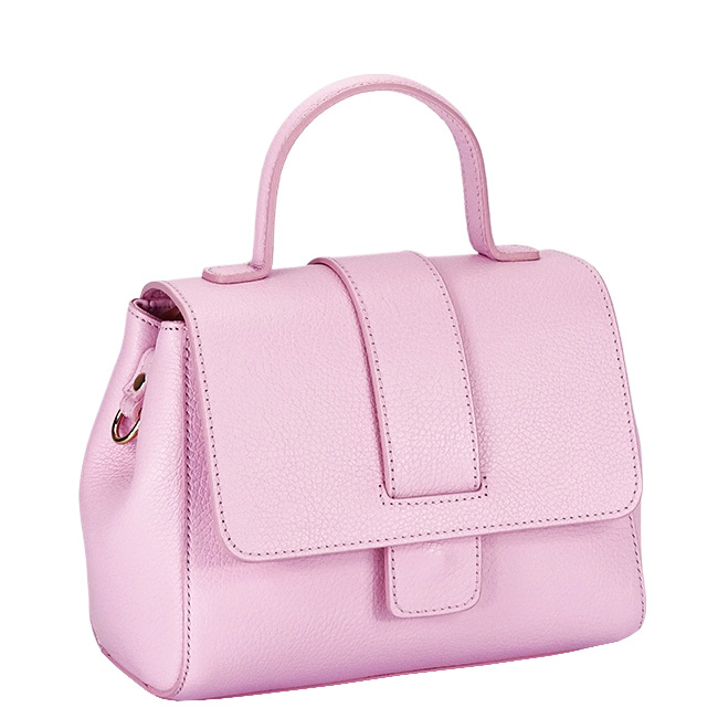 Geanta barbie roz din piele naturala 1047 123 [4]