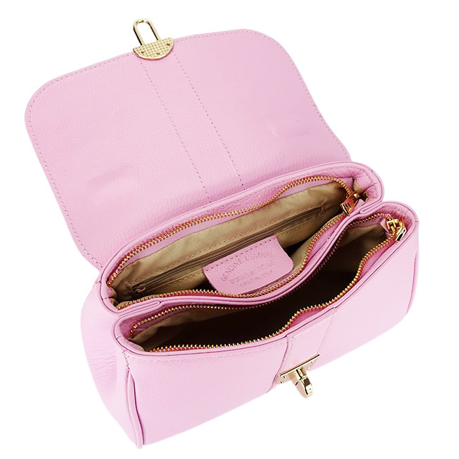 Geanta barbie roz din piele naturala 1724 132 [10]