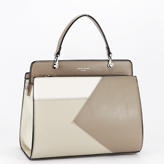 Geanta bej David Jones Paris CM6969 11