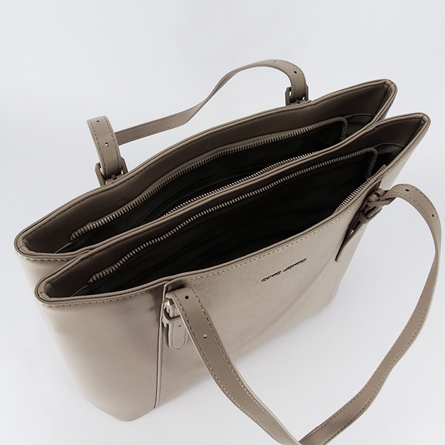 Geanta bej David Jones Paris de talie mare CM7674 M13 [9]